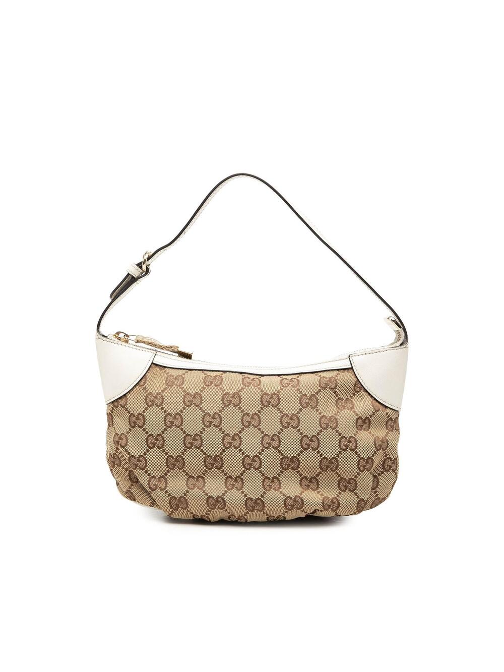 Gucci Gg Canvas Web Handbag Pre-Loved #348172G56B